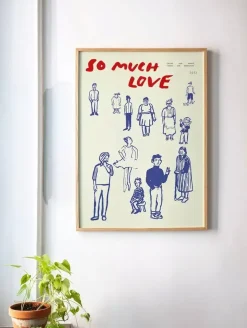 So Much Love poster, 30x40 cm