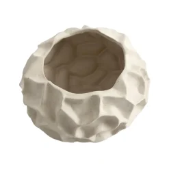 Soil flower pot Ø18 cm, vanilla