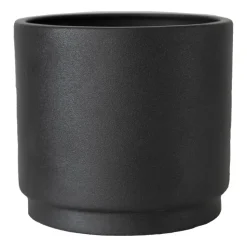 Solid flower pot cast iron, Large Ø24 cm