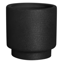 Solid flower pot cast iron, Small Ø10 cm