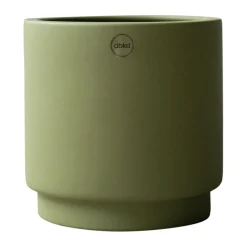 Solid pot green, Medium, Ø16 cm