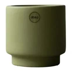 Solid pot green, Small, Ø10 cm