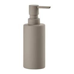 Solo Soap Pump, Taupe