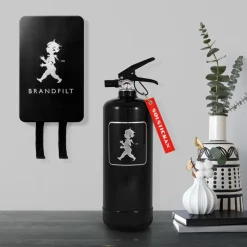 Solstickan fire extinguisher 2 kg, Black-silver