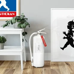 Solstickan fire extinguisher 6 kg, White-silver