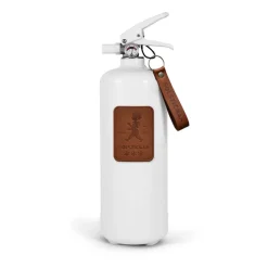 Solstickan fire extinguisher 2 kg, Dark brown leather