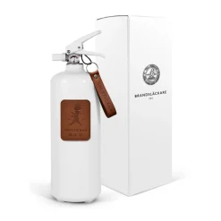 Solstickan fire extinguisher 2 kg, Dark brown leather