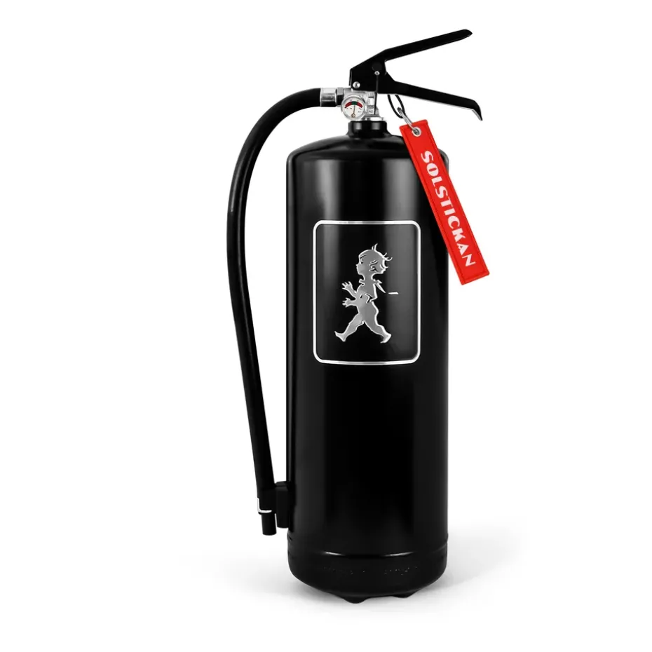 Solstickan fire extinguisher 6 kg, Black-silver