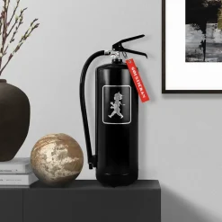 Solstickan fire extinguisher 6 kg, Black-silver