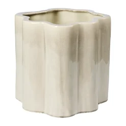 Sonja flower pot H:36 cm, Rainy Day Grey