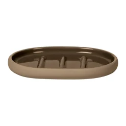 Sono soap dish 10x13 cm, Tan