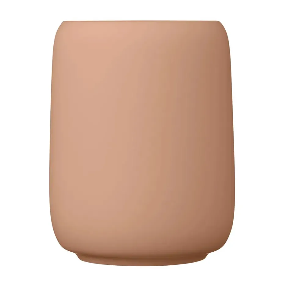 Sono toothbrush mug 30 cl, Amber Brown