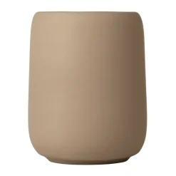 Sono toothbrush mug ceramic 30 cl, Beige