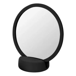 Sono Vanity table mirror Ø17 cm, Black