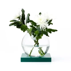 Space decoration, Oak green stained, glass
