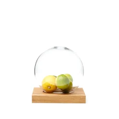 Space decoration, Oiled oak, glass