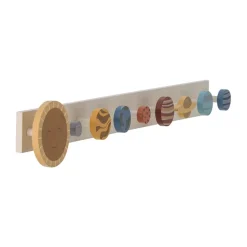 Space hook rail 55 cm, Brown-multi