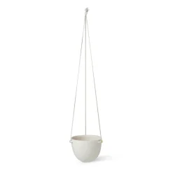 Speckle hanging flower pot Ø20.5 cm, Off-white