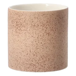 Speckled pot Ø12 cm, Rust