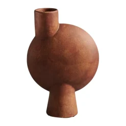 Sphere Bubl vase Midi, Terracotta