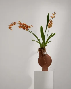 Sphere Bubl vase Midi, Terracotta