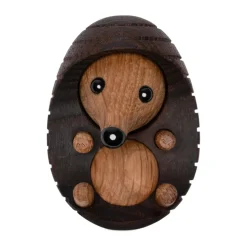 Spike hedgehog decoration 4 cm, Thermo ash