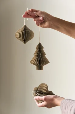 Spira baubles 4-pack, Beige