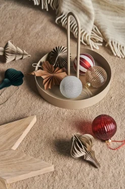 Spira baubles 4-pack, Forest Green