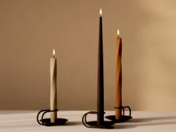 Spire candles 38 cm 6-pack, Ivory