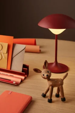 Spot deer baby decoration, Oak-Maple
