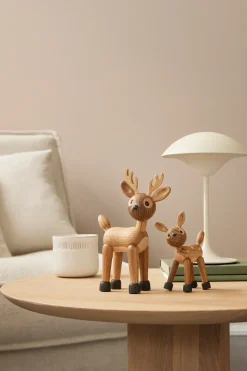 Spot deer baby decoration, Oak-Maple
