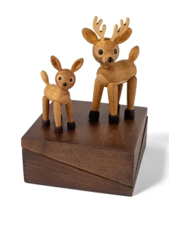 Spot deer baby decoration, Oak-Maple