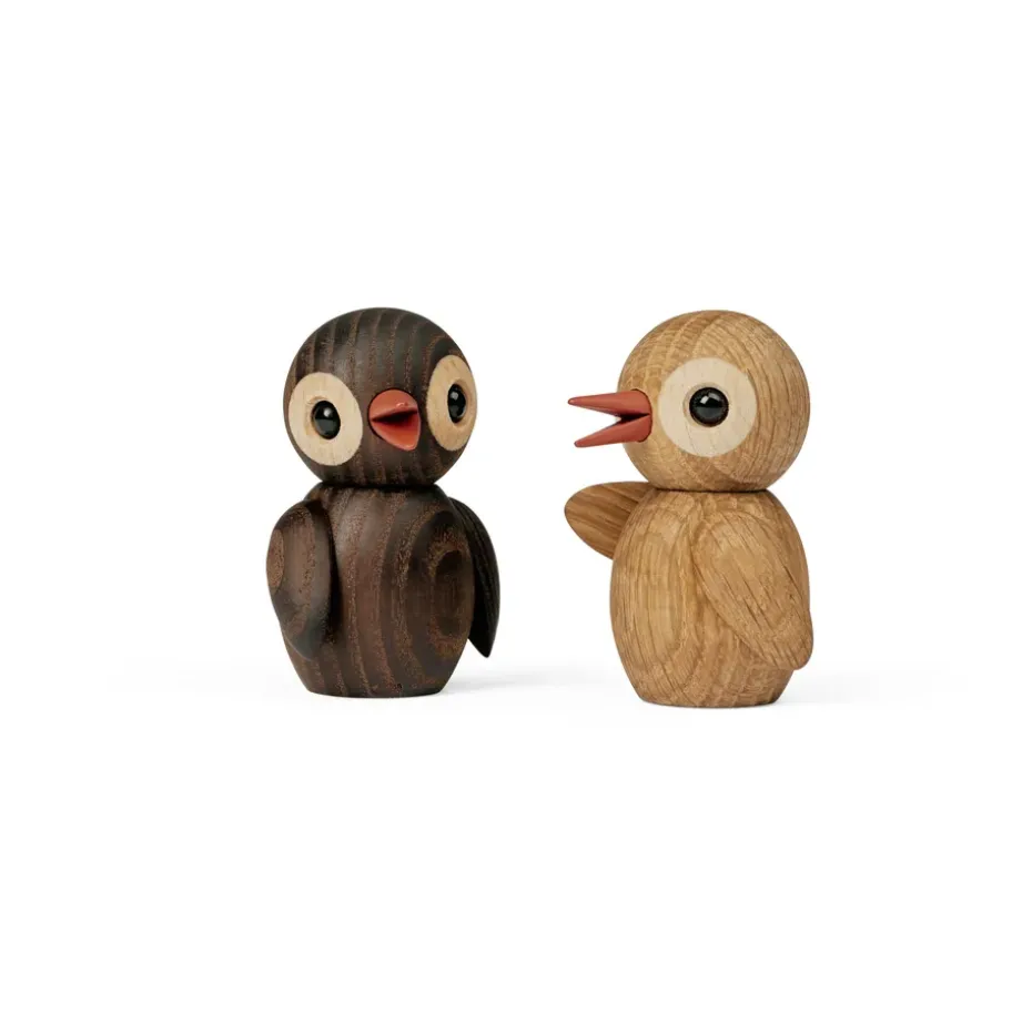 Spring Birds decoration 6.5 cm, Jokey, Oak