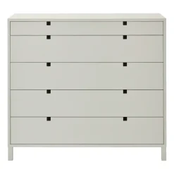 Square dresser 5 drawers, Sand