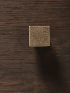 Square hook large, Casted brass
