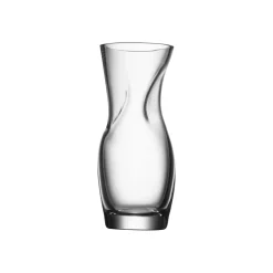 Squeeze vase 23 cm, clear