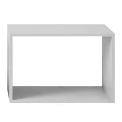 Stacked 2.0 shelving open, large, light grey