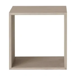 Stacked 2.0 shelving open, medium, oak