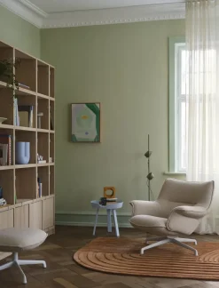 Stacked storage system Bookcase Configuration 1, Brown Green
