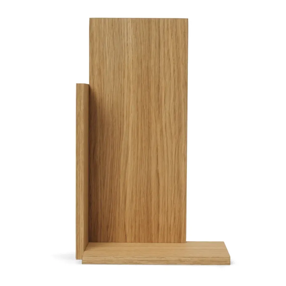 Stagger shelf tall, Oiled Oak