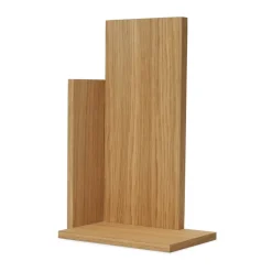 Stagger shelf tall, Oiled Oak