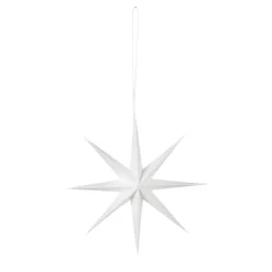 Star paper star Ø15 cm, White