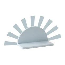 Star shelf circle incl stickers, Blue