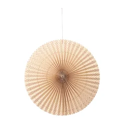 Stella rosette advent star L Ø60 cm, Natural-pompeian red