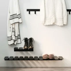 Step S shoe shelf, black