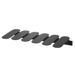 Step shoe shelf, black