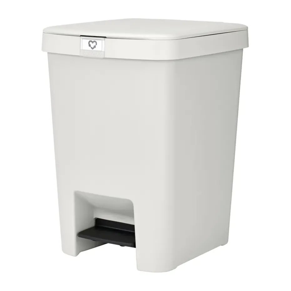 StepUp pedal bin 25 L, Light grey