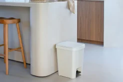 StepUp pedal bin 25 L, Light grey