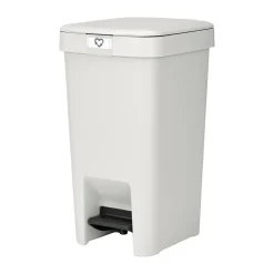 StepUp pedal bin 10 L, Light grey