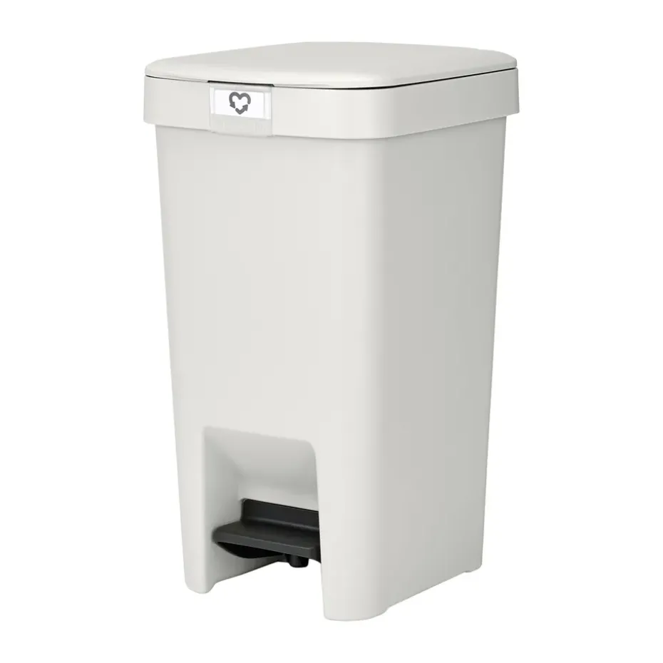 StepUp pedal bin 10 L, Light grey